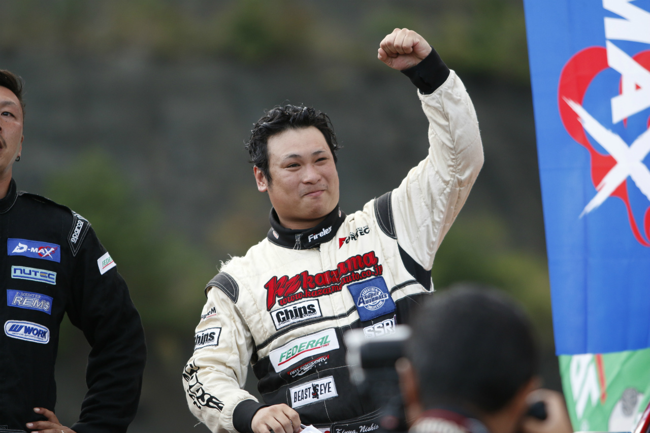 北岡選手がD1ストリートリーガル2013シリーズチャンピオン獲得 フェデラルジャパン Federal Japan